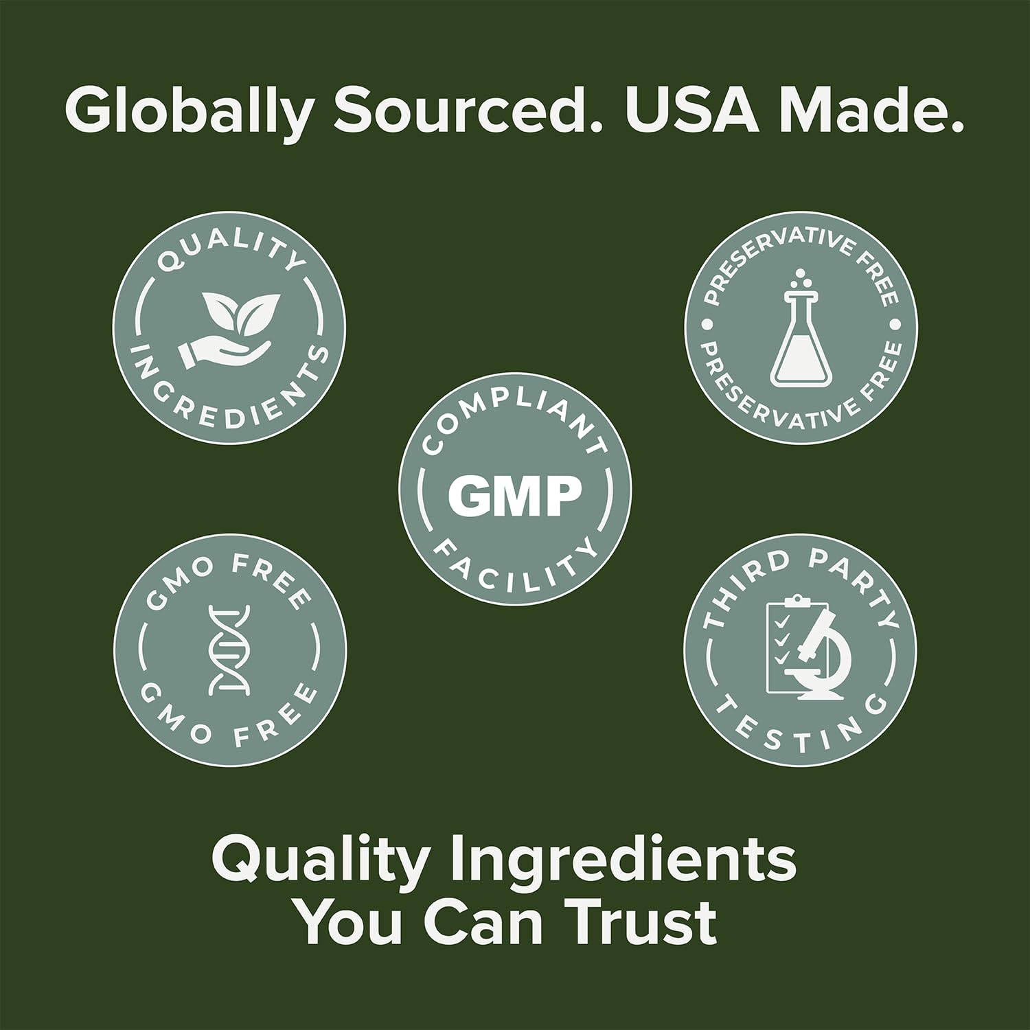 Combinaison Nature's Lab Gold pour gestion potentielle du stress quotidien.