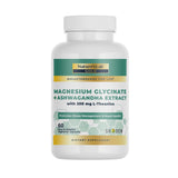 Nature's Lab Gold en bouteille, magnésium et ashwagandha pour soutenir le stress.