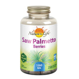 Nature's Life Palmetto, capsules végétariennes, soutien potentiel de la prostate et du flux urinaire.