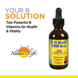 Nature's Life Biotin 2500mcg en capsules faciles à avaler.