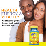 Nature's Life Biotin 2500mcg pour peau lumineuse et ongles renforcés.