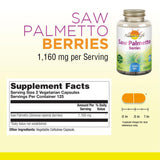 Nature's Life Palmetto – bouteille avec 250 capsules pour une prise quotidienne.