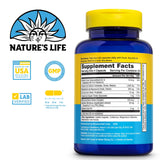 Nature's Life Cal Mag Zinc Complex – tablettes faciles à avaler pour une routine nutritionnelle.