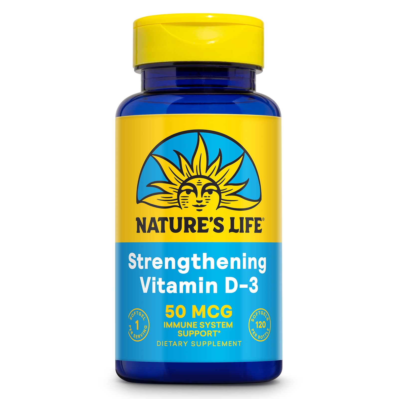Nature's Life D3 – absorption du calcium pour des os solides.