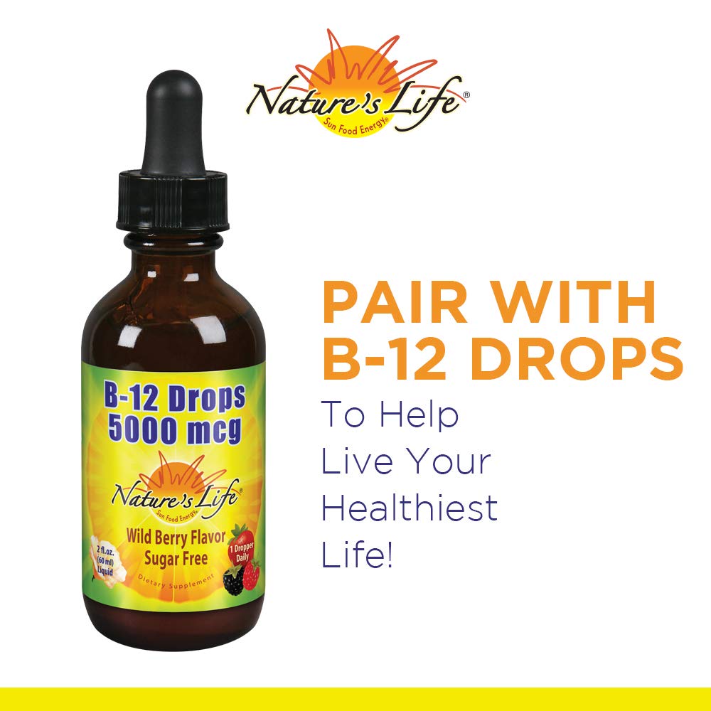 Nature's Life D3 emballage: flacon compact et étiquette informative