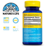 Nature's Life D3 – gélules 50 µg faciles à avaler.