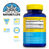 Nature's Life magnesium citrate malate oxydes — capsules visibles, biodisponibilité potentielle.