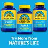 Nature's Life Herbs & Prunes – emballage végan et recyclable