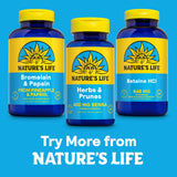 Nature's Life Herbs & Prunes, contrôle qualité en laboratoire, confiance et traçabilité.