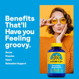 Nature's Life Renewing Magnesium 500 mg – etiquette lisible et contrôle d'identité