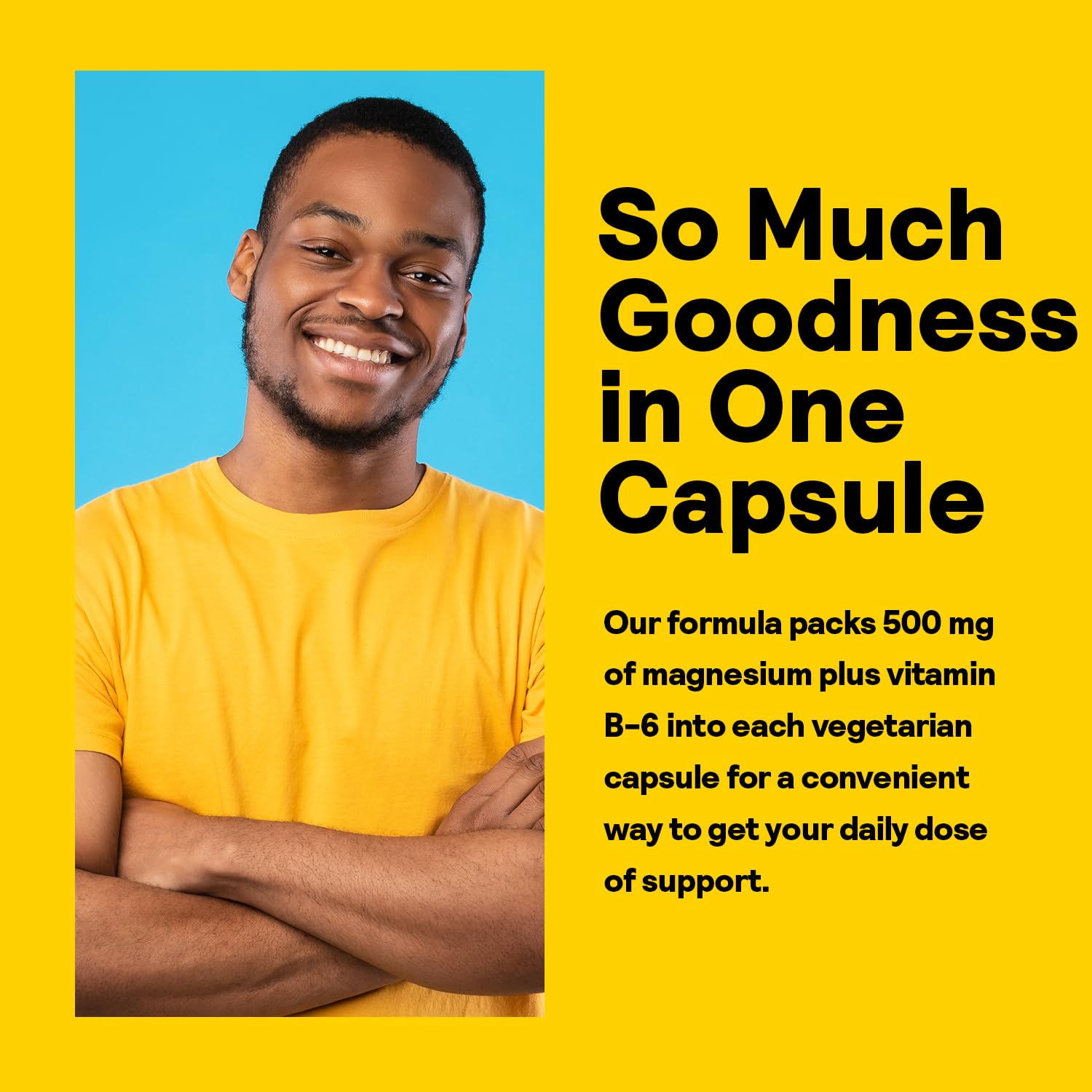 Étiquette Nature's Life Renewing Magnesium – informations claires et traçabilité de qualité