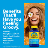 Etiquette produit Nature's Life Renewing Magnesium Malate indique le dosage.