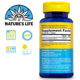 Capsules Nature's Life Revitalizing Vitamin K2 MK4 pour une prise quotidienne pratique.