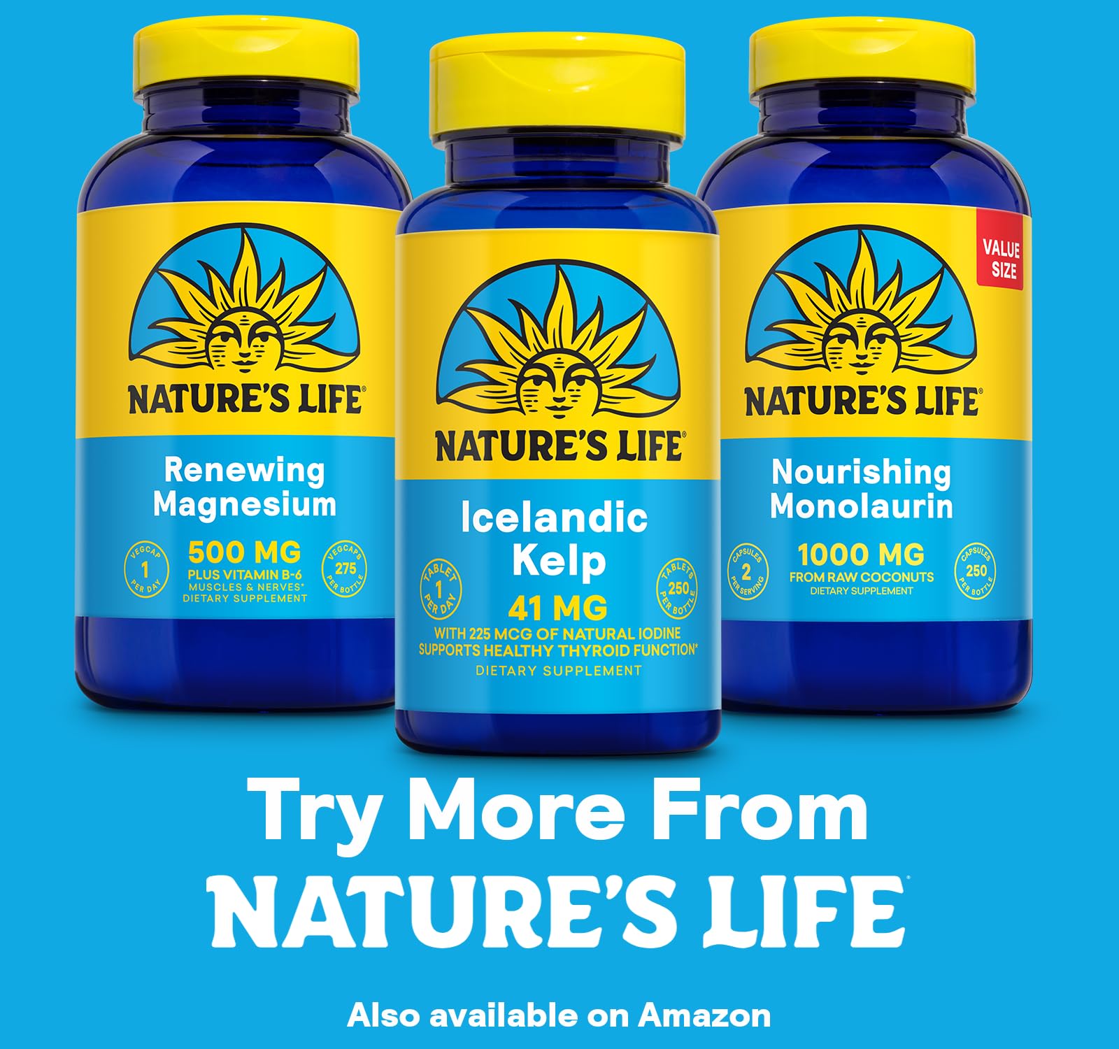 Routine bien-être facilitée avec l'algue islandaise Nature's Life et ses comprimés