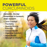 Nature's Life Turmeric Ginger Joint Ease – boite pratique, formulation sans OGM pour un usage quotidien.