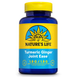 Nature's Life Turmeric Ginger Joint Ease – gelules pour soutien quotidien des articulations et mobilité.