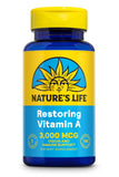 Nature's Life Vitamine A, bouteille de 100 capsules, soutien visuel et immunitaire