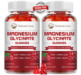 Nature's Live Magnésium Glycinate 400 mg Framboise – soutien relaxation nocturne