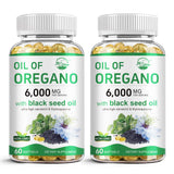 Nature's live huile d'origan 2 en 1 gélule molle: soutien potentiel du bien-être.