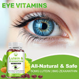 Nature's live Luteine-Zéaxanthine, illustration vision évoquant le confort après écrans