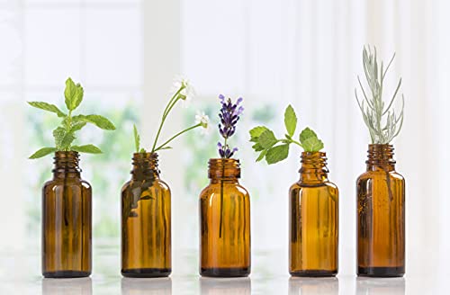 Nature's Note encens et myrrhe, gouttes sur le flacon ambré, diffusion facilitée