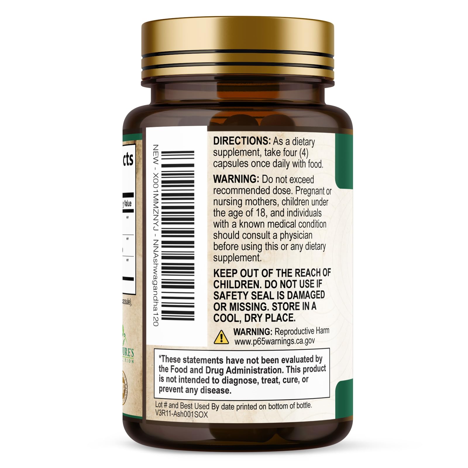 Conditionnement pratique de 120 capsules, idéal pour longue utilisation.
