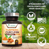 Nature's Nutrition BioPerine - Capsule et mélange pour absorption améliorée.