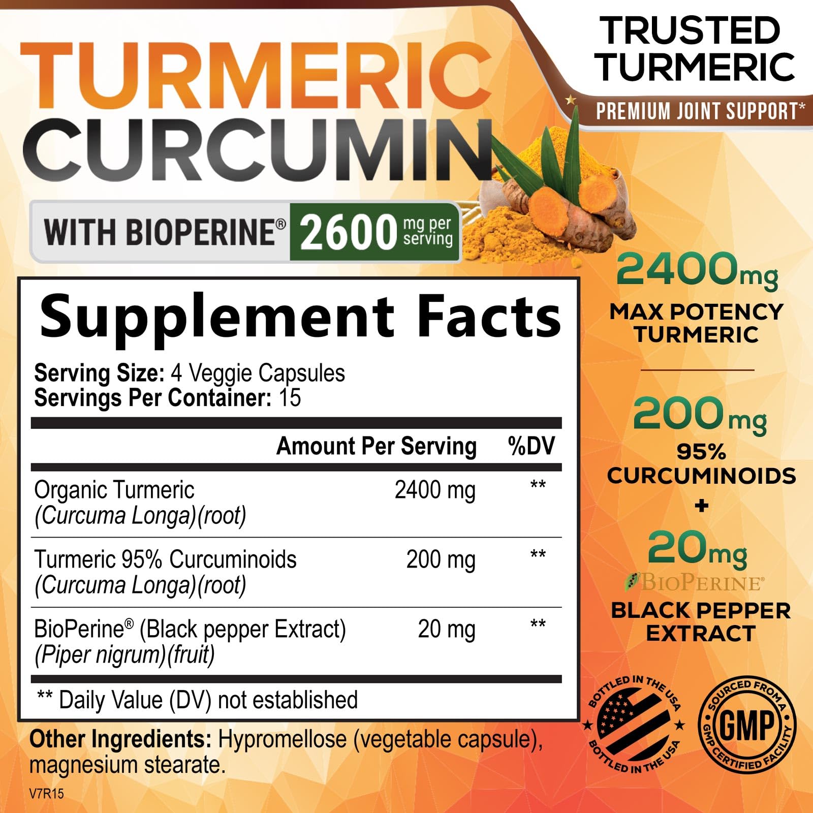Nature's Nutrition BioPerine extrait poivre noir, absorption optimisée des compléments