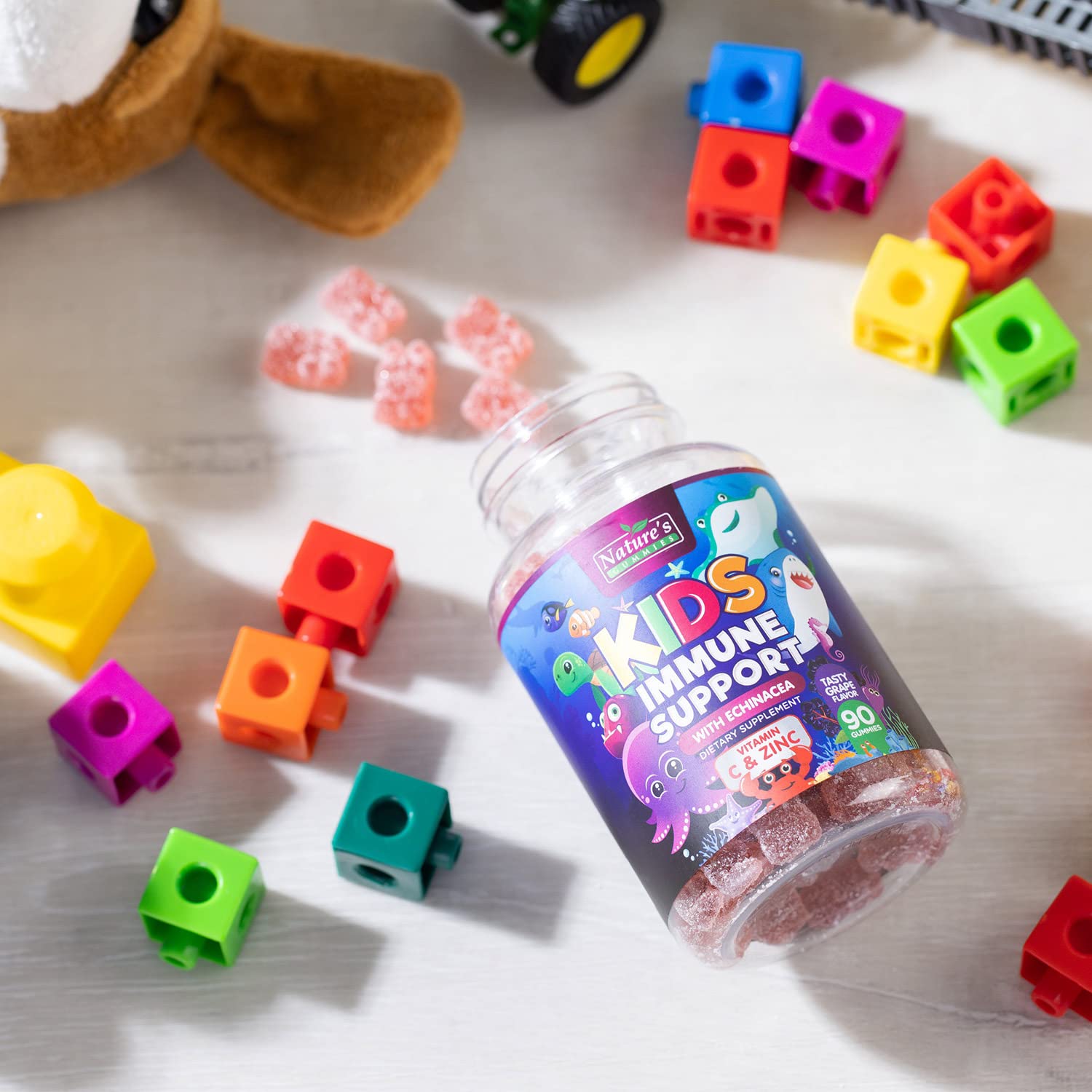 Goût fruits rouges – plaisir pour enfants difficiles avec Nature's Nutrition