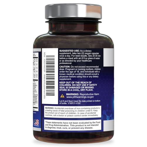 Nature's Nutrition capsules faciles à avaler pour matinées actives