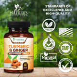 Nature's Nutrition étiquette GMP et fabrication américaine de haute qualité