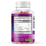 Utilisation quotidienne des gommes calcium D3 Nature's Nutrition pour routine santé.