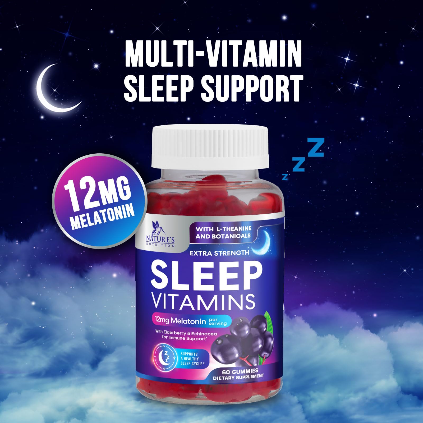 Nature's Nutrition formule non-OGM, contrôlée et de qualité.