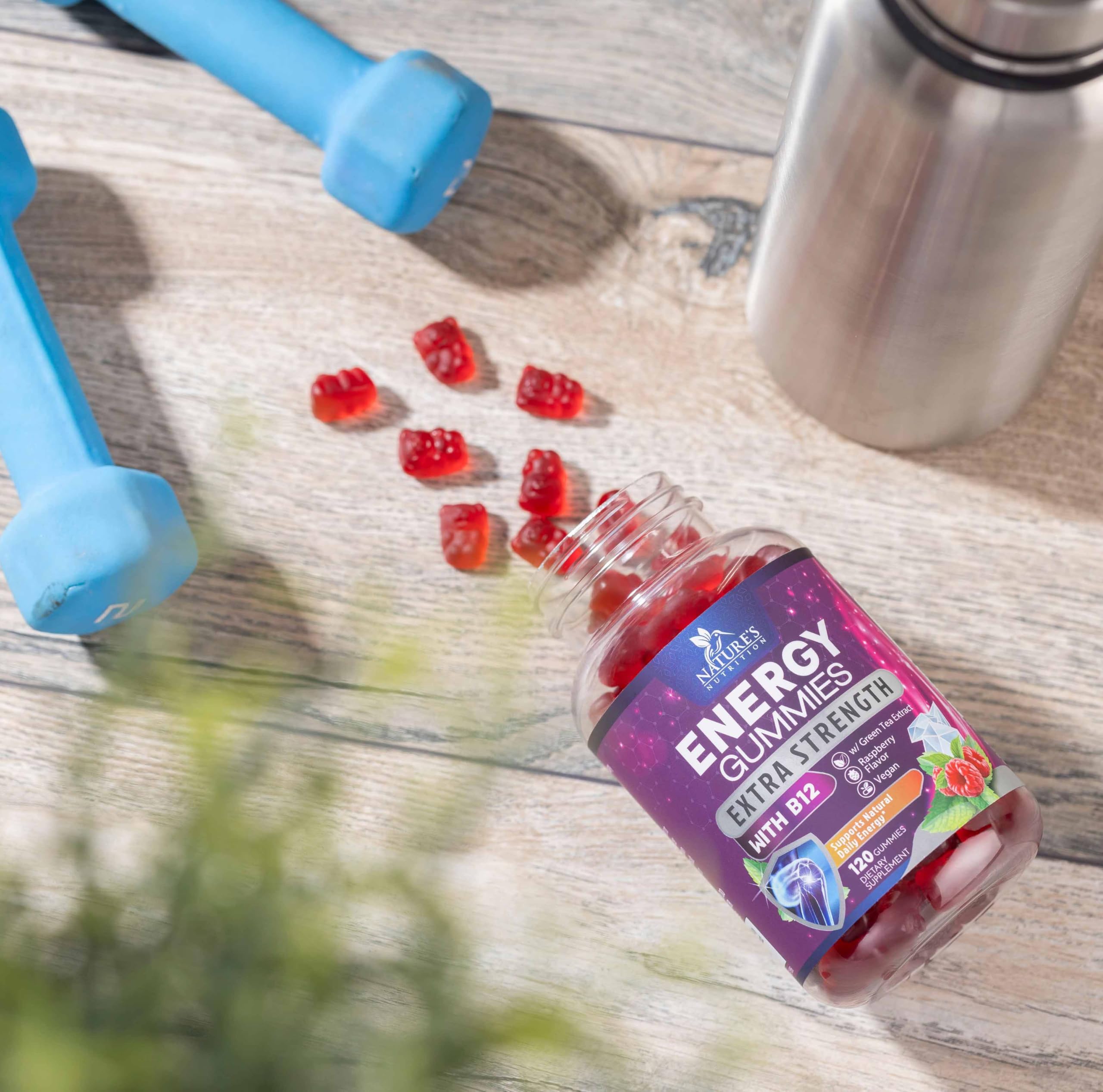 Usage quotidien pratique avec Nature's Nutrition énergie 1000mcg pour énergie continue