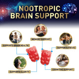 Énergie quotidienne grâce aux vitamines B dans les gommes Nature's Nutrition.