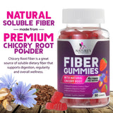 Gommes Nature's Nutrition – saveur fruits rouges, apport quotidien en fibres