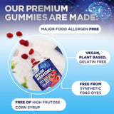 Nature's Nutrition gommes gouts-fruits: goût fruité pratique en collation