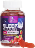 Nature's Nutrition Gommes Sommeil – bouteille avec mélatonine 8 mg pour sommeil potentiel