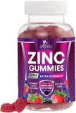 Nature's Nutrition gommes zinc 50 mg – emballage rouge, soutien immunitaire potentiel.