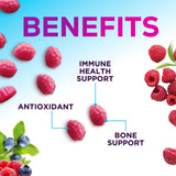 Nature's Nutrition gommes zinc 50 mg - prise quotidienne simple et rapide.