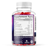 Nature's Nutrition Gums Complexe B hommes et femmes, convient à tous les jours.