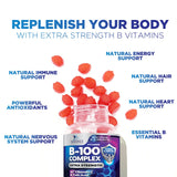 Nature's Nutrition Gums Complexe B ingrédients et etiquette, transparence des vitamines.
