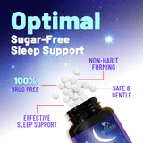 Gommes Nature's Nutrition Mélatonine pour adultes souhaitant un sommeil régulier.