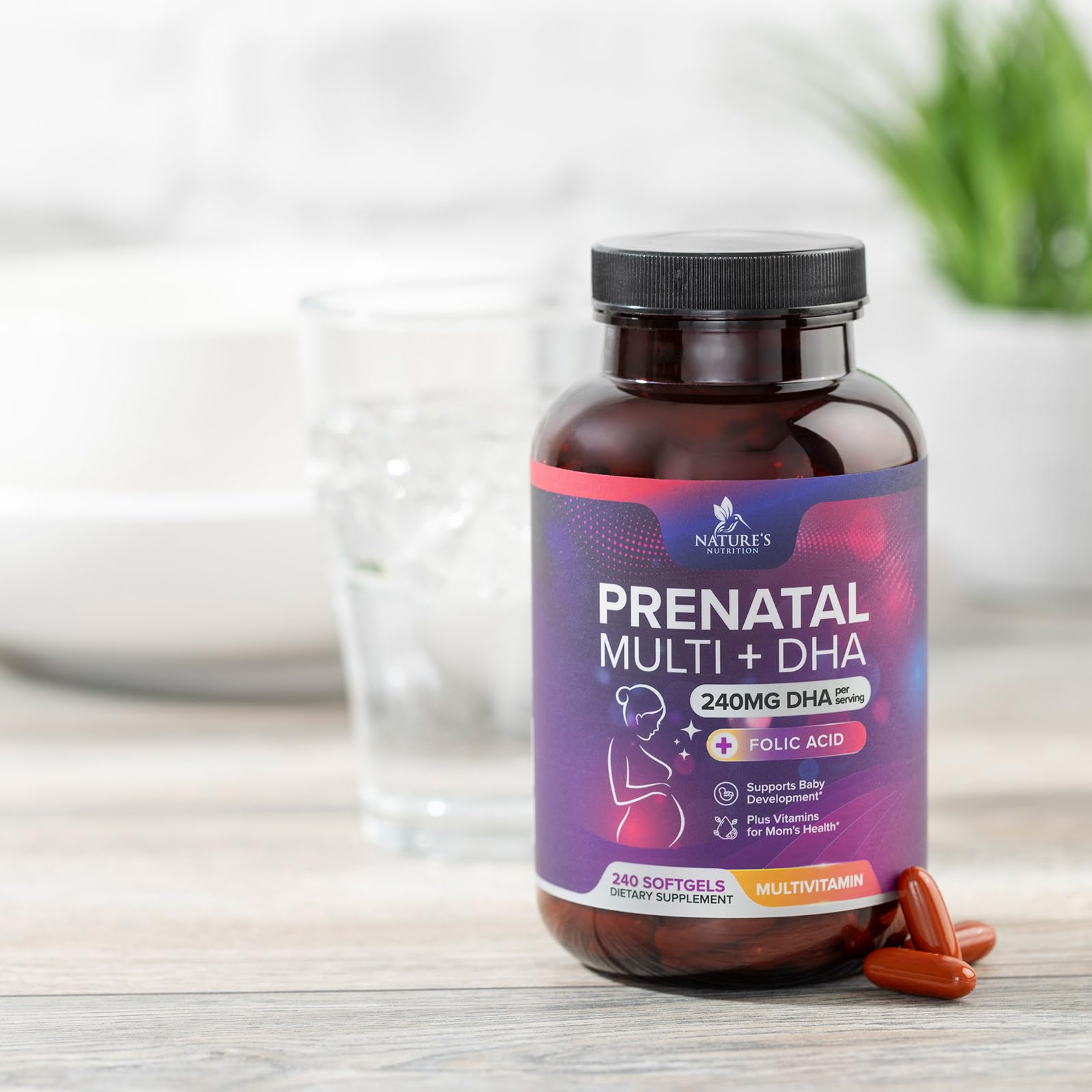 Nature's Nutrition Prenatal — développement neural potentiel soutenu pendant la grossesse.