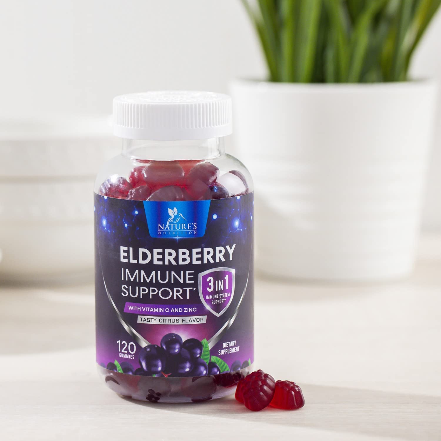 Nature's Nutrition Solution pratique pour routine immunitaire familiale