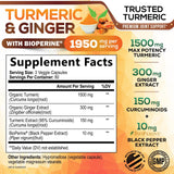 Nature's Nutrition Turmeric Curcumin, capsules, meilleure absorption des curcuminoïdes.