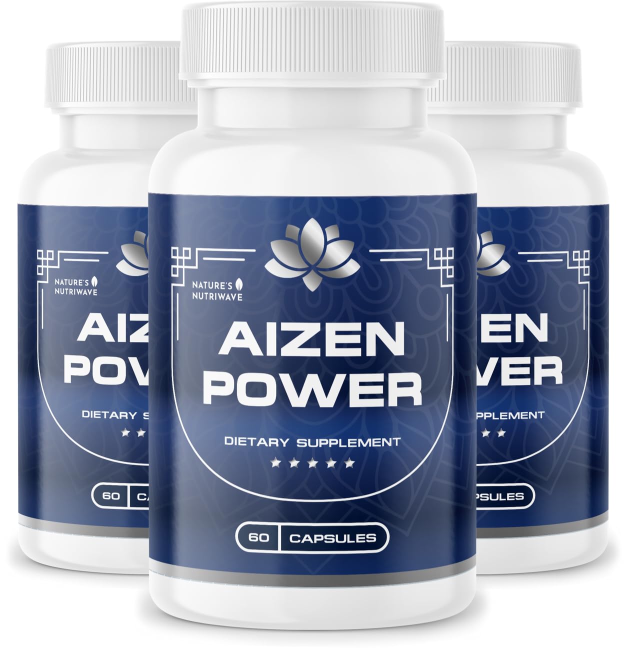 Nature’s NutriWave AizenPower bouteille: soutien quotidien au bien-être.