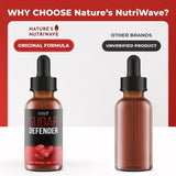 Nature’s NutriWave Defender Drops – emballage GMP, pour une utilisation sûre et fiable.