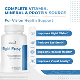 Nature’s NutriWave Sight Easy — capsules visibles, amélioration possible de la clarté visuelle nocturne