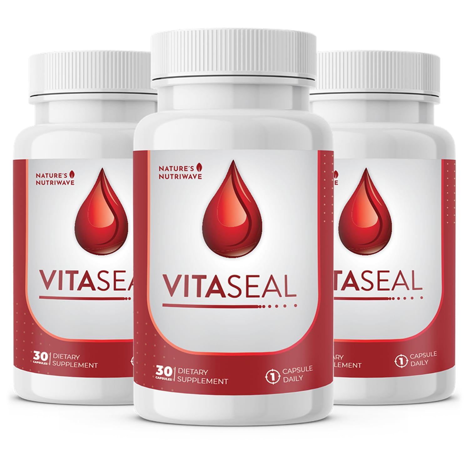 Vitaseal Nature’s NutriWave – boîte du produit, soutien quotidien naturel.